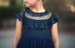 GIOVANNA GOWN NAVY 8 GIOVANNA GOWN NAVY -Fashion Dress-Trish Scully 329 3