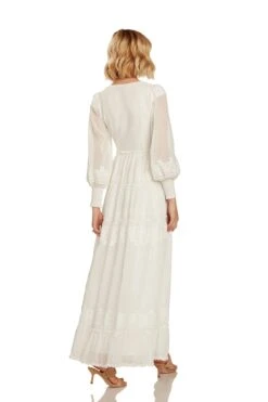 SOFIA MAXI DRESS WHITE -Fashion Dress-Trish Scully 32 1580 WEB