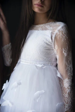 MARIPOSA GOWN WHITE 12 MARIPOSA GOWN WHITE -Fashion Dress-Trish Scully 346 4