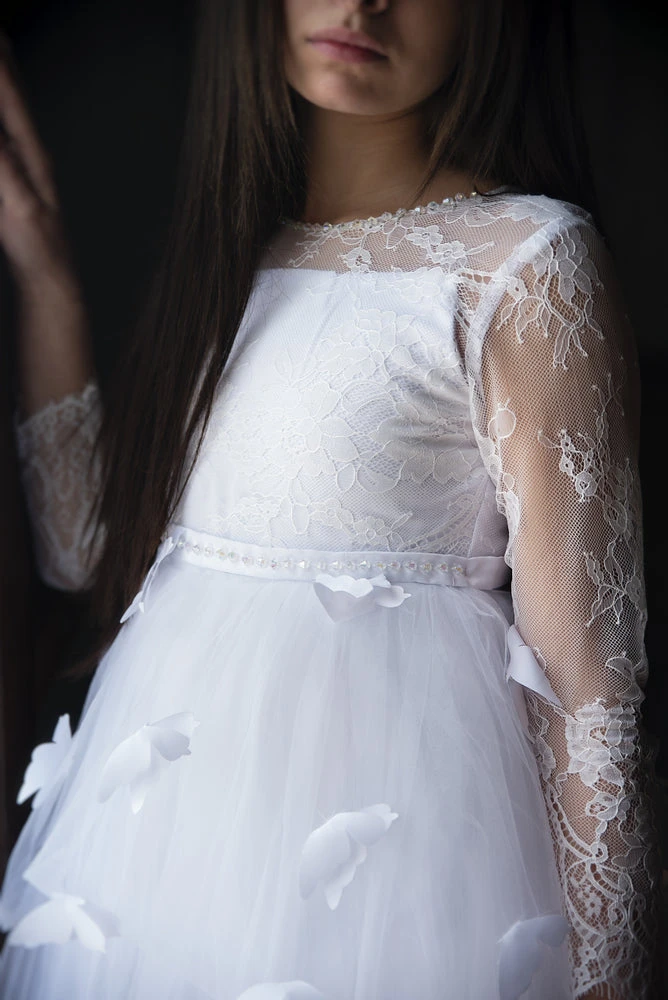 MARIPOSA GOWN WHITE 6 MARIPOSA GOWN WHITE - Image 4