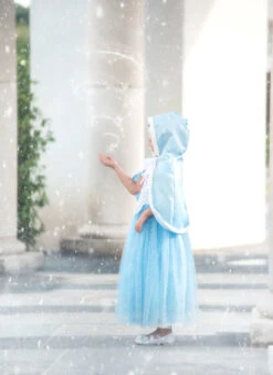 SNOW PRINCESS GOWN & CAPE SET 12 SNOW PRINCESS GOWN & CAPE SET -Fashion Dress-Trish Scully 347 4