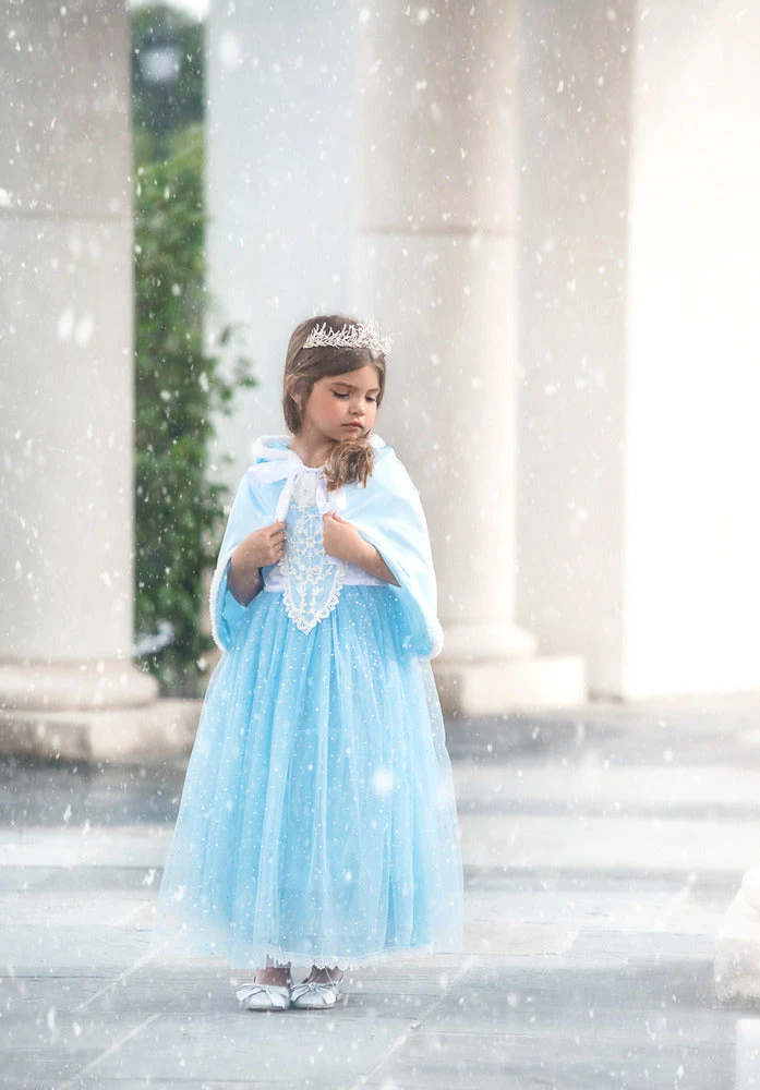 SNOW PRINCESS GOWN & CAPE SET 3 SNOW PRINCESS GOWN & CAPE SET
