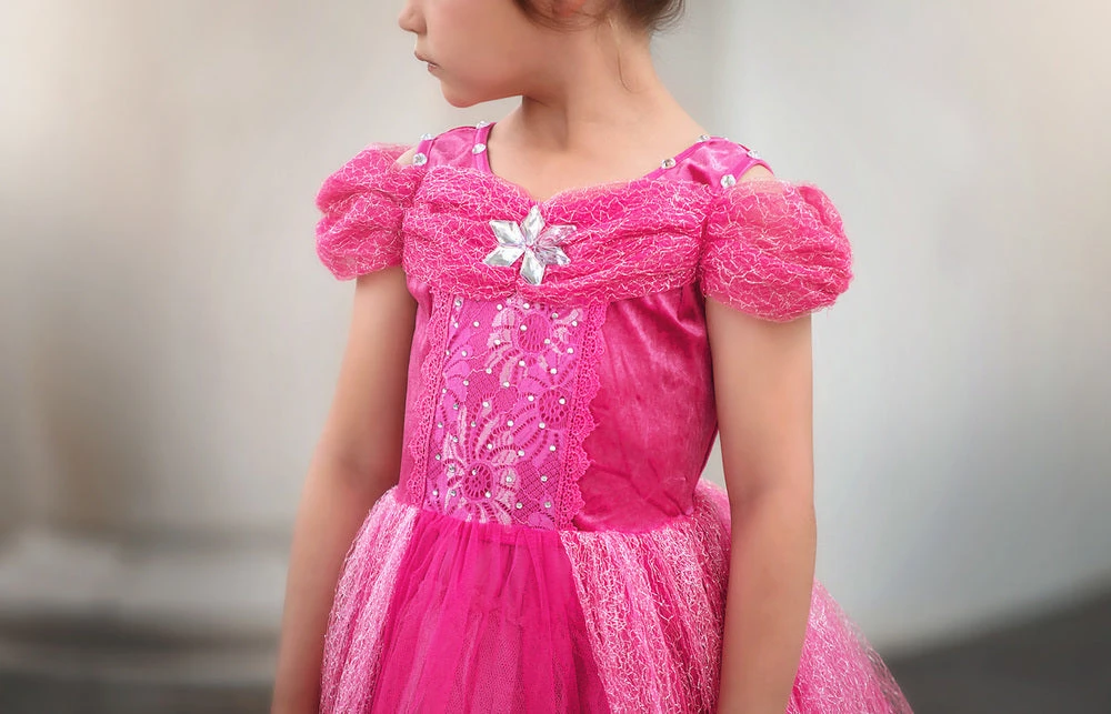 FLASH SALE PINK PRINCESS DRESS COSTUME 5 FLASH SALE PINK PRINCESS DRESS COSTUME - Image 3