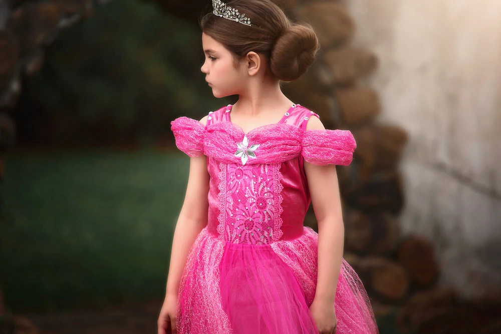 FLASH SALE PINK PRINCESS DRESS COSTUME 7 FLASH SALE PINK PRINCESS DRESS COSTUME - Image 5