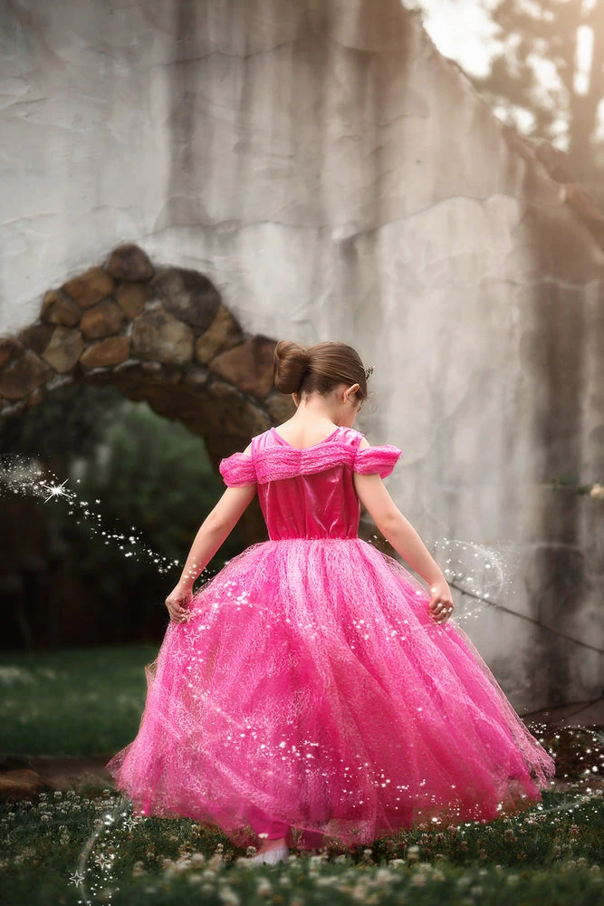 FLASH SALE PINK PRINCESS DRESS COSTUME 8 FLASH SALE PINK PRINCESS DRESS COSTUME - Image 6