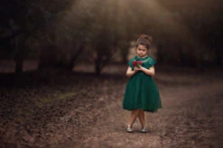 GIOVANNA DRESS EMERALD -Fashion Dress-Trish Scully 351 4