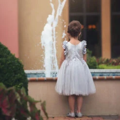 BIANCA DRESS SILVER -Fashion Dress-Trish Scully 3 4db37841 cfbc 4a95 97c6 0451da58ae69