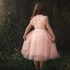 CLARISSA DRESS PEACHY PINK -Fashion Dress-Trish Scully 3 5c1efa87 c844 457d a28a 63265e2345b9