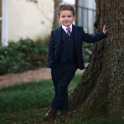 BOYS NAVY BLUE BROOKS SUIT 3PC. SET 9 BOYS NAVY BLUE BROOKS SUIT 3PC. SET -Fashion Dress-Trish Scully 3 e334fa74 4497 4bb2 8e9c 15c4595b9b1a