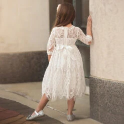 BELLA RAFAELA DRESS & BELT SET- ANTIQUE WHITE -Fashion Dress-Trish Scully 4 44a391f0 6d28 43b4 b711 067e2b658342