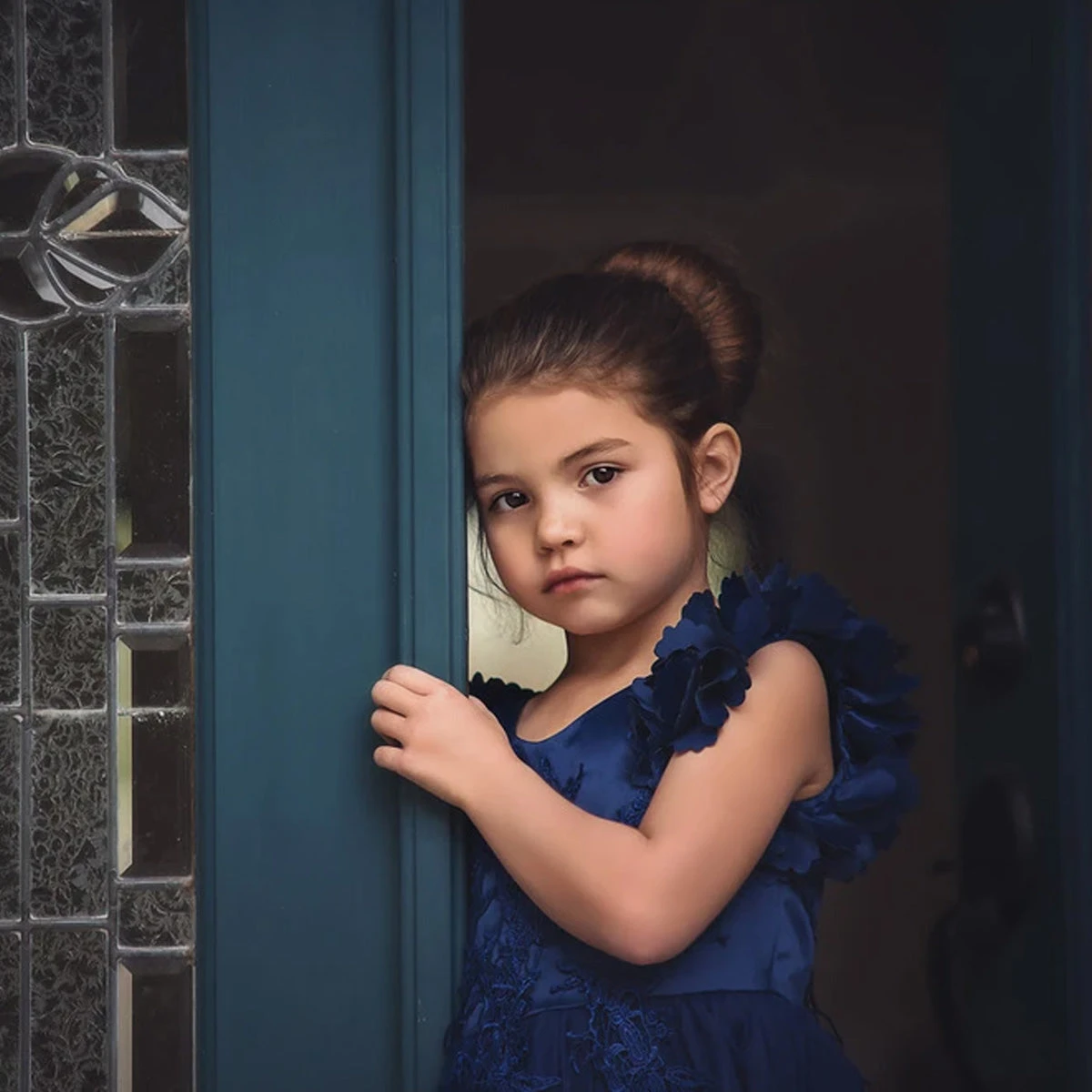 BIANCA GOWN NAVY 10 BIANCA GOWN NAVY - Image 8