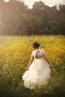 MEGHAN GOWN SUNSHINE 6 MEGHAN GOWN SUNSHINE -Fashion Dress-Trish Scully 5 2