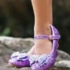 MAGICAL BUTTERFLY SHOE PURPLE -Fashion Dress-Trish Scully 501
