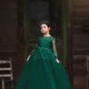 MARIPOSA GOWN EMERALD -Fashion Dress-Trish Scully 518