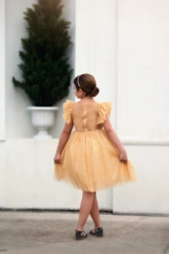 MILLY DRESS SPARKLING CHAMPAGNE -Fashion Dress-Trish Scully 52 3