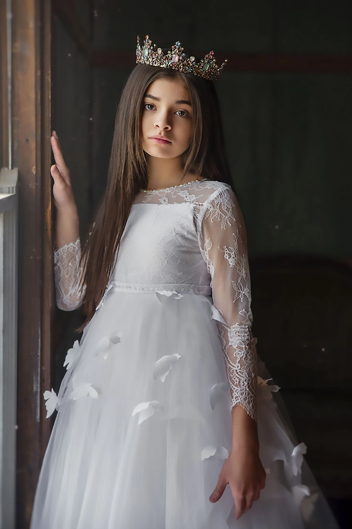 MARIPOSA GOWN WHITE 4 MARIPOSA GOWN WHITE - Image 2