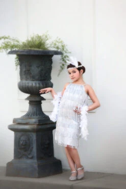 GATSBY GIRL WHITE -Fashion Dress-Trish Scully 54 1