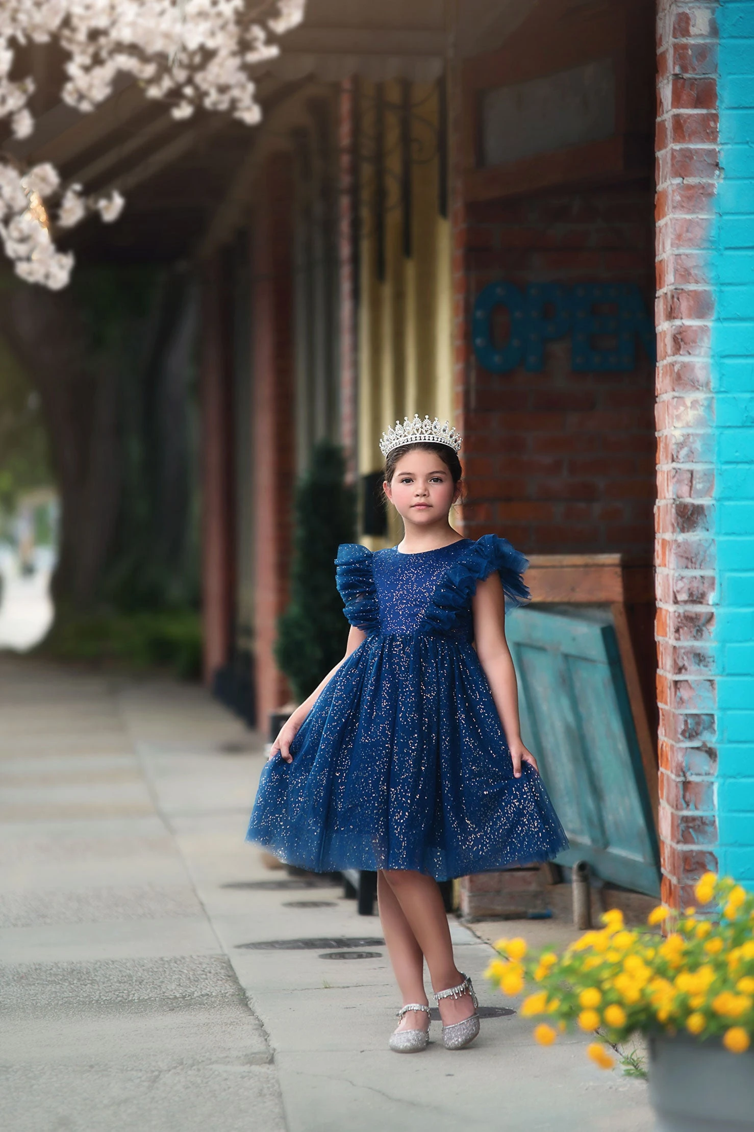MILLY DRESS SPARKLE NAVY 3 MILLY DRESS SPARKLE NAVY