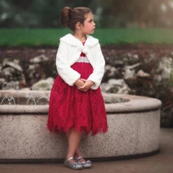 BELLA RAFAELA DRESS & BELT SET-CRIMSON -Fashion Dress-Trish Scully 5 f1d5bf95 851a 4226 9068 1ecd09cdc3bb