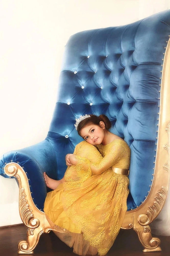 AINSLEY DRESS & BELT SET SUNFLOWER 4 AINSLEY DRESS & BELT SET SUNFLOWER - Image 2