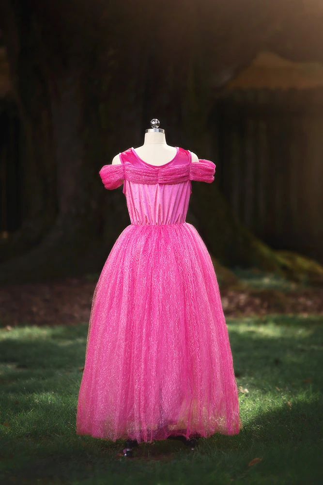 PINK PRINCESS GOWN FOR WOMEN 5 PINK PRINCESS GOWN FOR WOMEN - Image 3