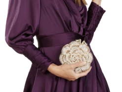 ROSE GOLD CLUTCH 9 ROSE GOLD CLUTCH -Fashion Dress-Trish Scully 63 3