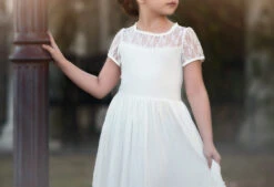 MEGHAN GOWN WHITE 7 MEGHAN GOWN WHITE -Fashion Dress-Trish Scully 65 3