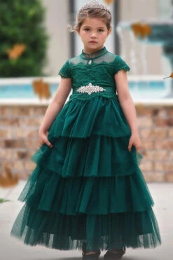 ARIANA GOWN & BELT SET EMERALD -Fashion Dress-Trish Scully 69 8ba05b0a a911 4f51 8bd5 d2d4daea5b38