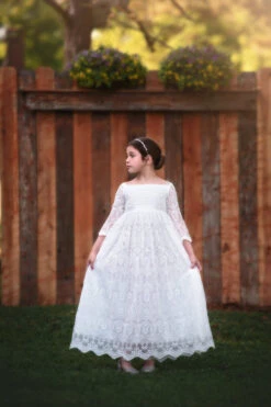 ELLIE GOWN WHITE -Fashion Dress-Trish Scully 74 1