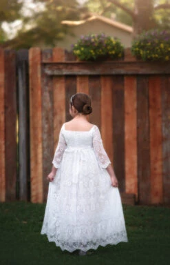 ELLIE GOWN WHITE -Fashion Dress-Trish Scully 74 3