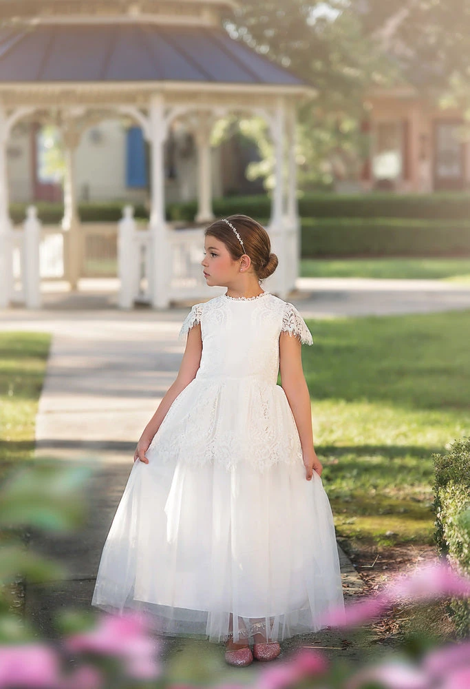 GWENDOLYN GOWN WHITE 6 GWENDOLYN GOWN WHITE - Image 4