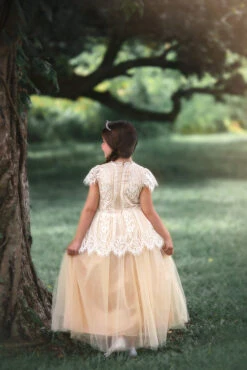 GWENDOLYN GOWN-WHITE/NATURAL 11 GWENDOLYN GOWN-WHITE/NATURAL -Fashion Dress-Trish Scully 8 4