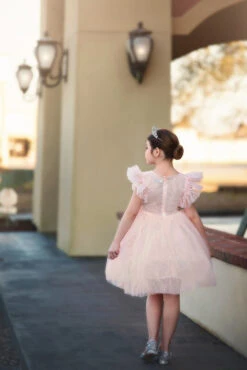 MILLY DRESS SPARKLE PINK -Fashion Dress-Trish Scully 80 4