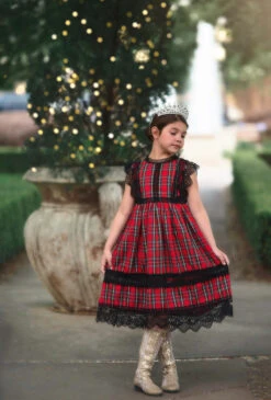 EVERLY DRESS STEWART TARTAN -Fashion Dress-Trish Scully 85 3 b1bc4f27 993d 47c5 9f03 fe3218cab61a