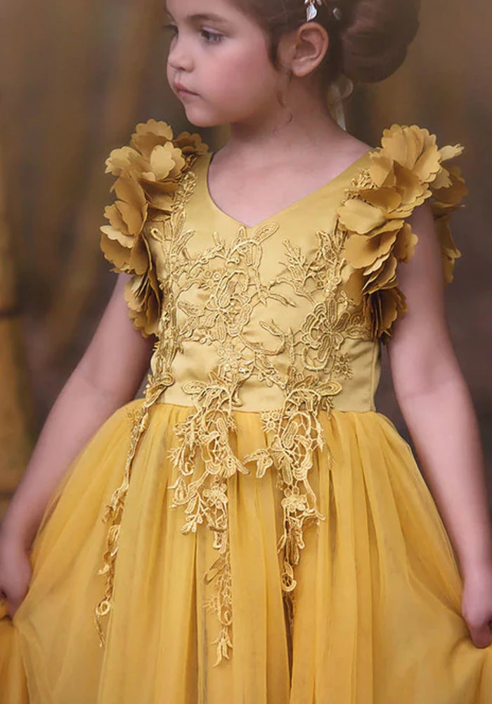 BIANCA GOWN SUNFLOWER 4 BIANCA GOWN SUNFLOWER - Image 2