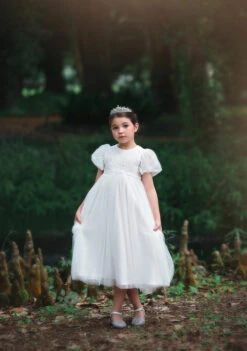 JACQUELINE GOWN WHITE -Fashion Dress-Trish Scully 91 1