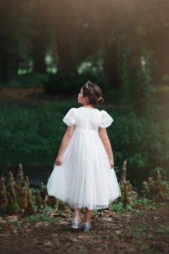 JACQUELINE GOWN WHITE -Fashion Dress-Trish Scully 91 3