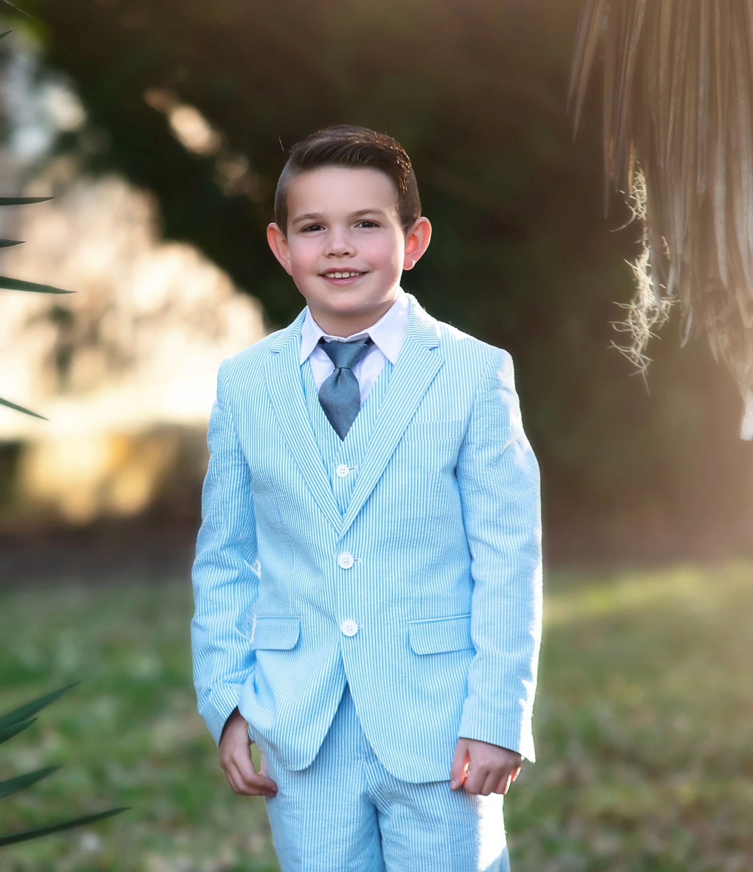 ASHFORD SEERSUCKER 3 PC. SUIT 5 ASHFORD SEERSUCKER 3 PC. SUIT - Image 3