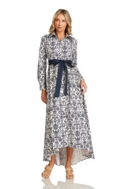 CONSTANCE MAXI DRESS NAVY DAMASK -Fashion Dress-Trish Scully ConstanceMaxiNavyDamask 1650 WEB 1f3db1b6 7da9 4645 a0fe aa9764a9ae96