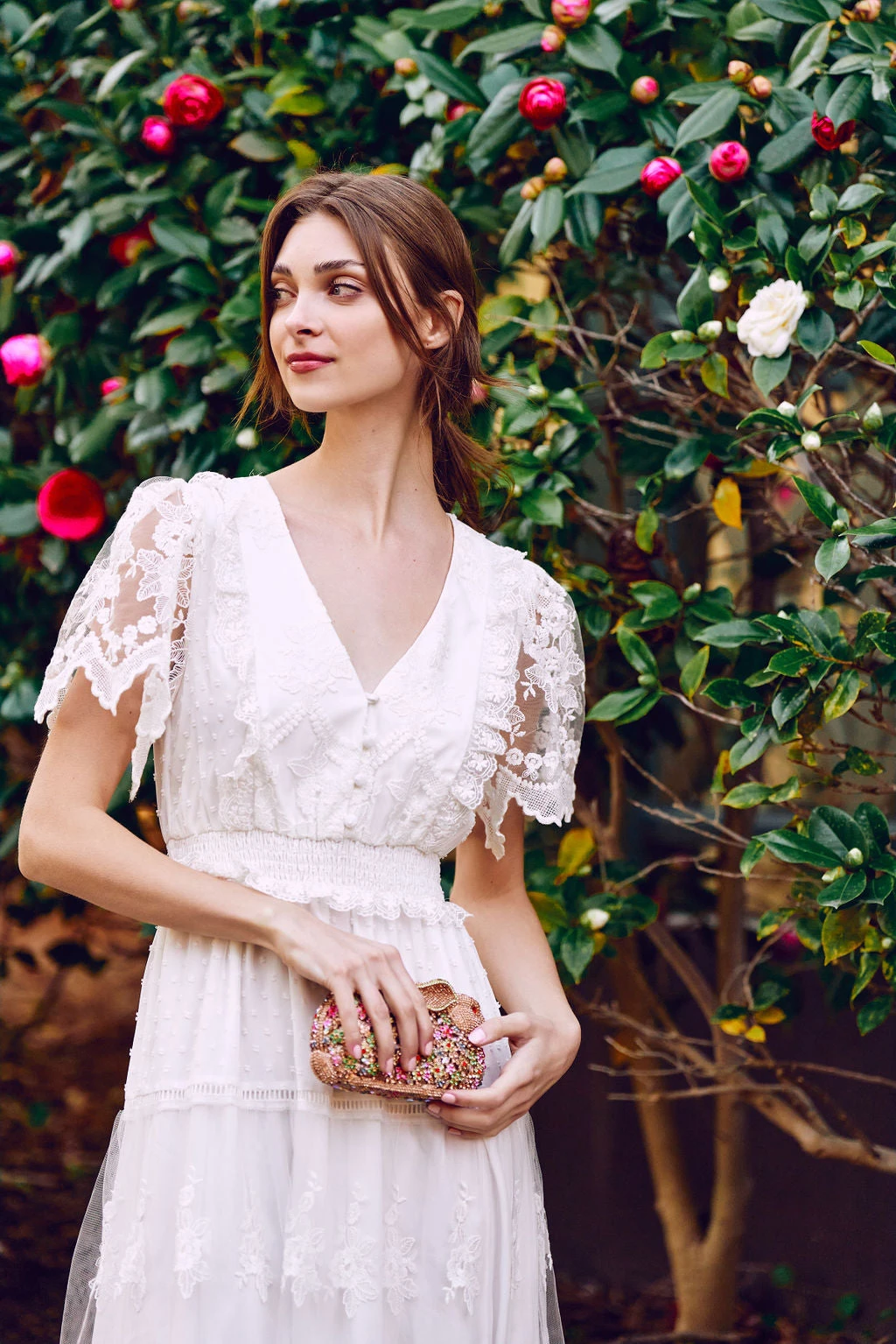 MARJORIE MAXI DRESS WHITE 10 MARJORIE MAXI DRESS WHITE - Image 8