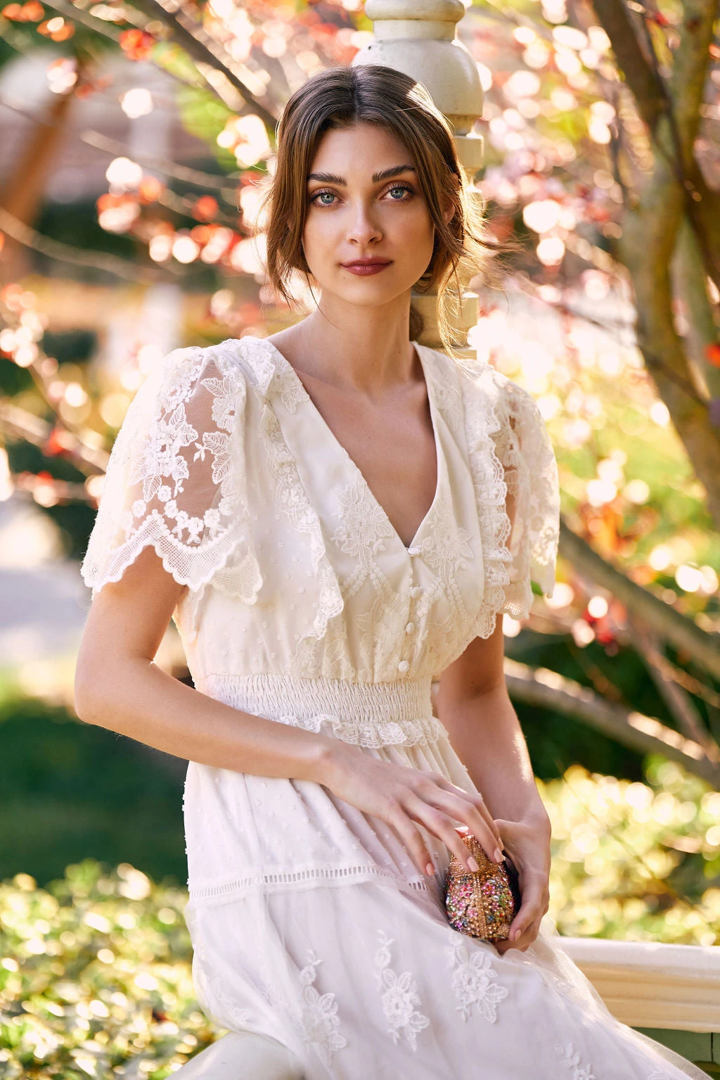 MARJORIE MAXI DRESS WHITE 12 MARJORIE MAXI DRESS WHITE - Image 10