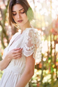 MARJORIE MAXI DRESS WHITE 24 MARJORIE MAXI DRESS WHITE -Fashion Dress-Trish Scully DSC06614