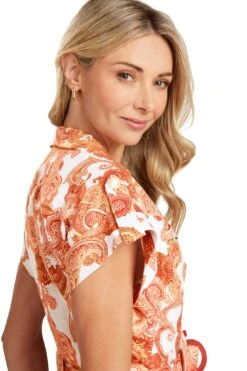 EVELYN DRESS PAISLEY 16 EVELYN DRESS PAISLEY -Fashion Dress-Trish Scully EvelynDress 0184 WEB