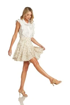 LOUISE BLOUSE -Fashion Dress-Trish Scully LouiseBlouse LaurianneSkirt 1306 WEB