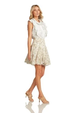 LOUISE BLOUSE -Fashion Dress-Trish Scully LouiseBlouse LaurianneSkirt 1307 WEB