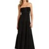 PIPPA MAXI DRESS BLACK 2 PIPPA MAXI DRESS BLACK -Fashion Dress-Trish Scully PippaMaxiDressBlack 0736 WEB