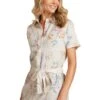 SKYE BUTTON FRONT SHIRT DRESS -Fashion Dress-Trish Scully SkyeDress 0117 WEB