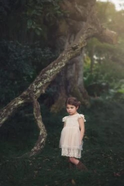 OLIVIA DRESS BUTTERSCOTCH -Fashion Dress-Trish Scully TS13fb