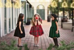 EVANGELINE DRESS EMERALD 12 EVANGELINE DRESS EMERALD -Fashion Dress-Trish Scully TSC1 1fb 2