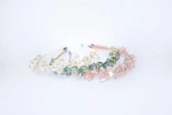 MIRABELLA HEADBAND WHITE -Fashion Dress-Trish Scully TSC106fb